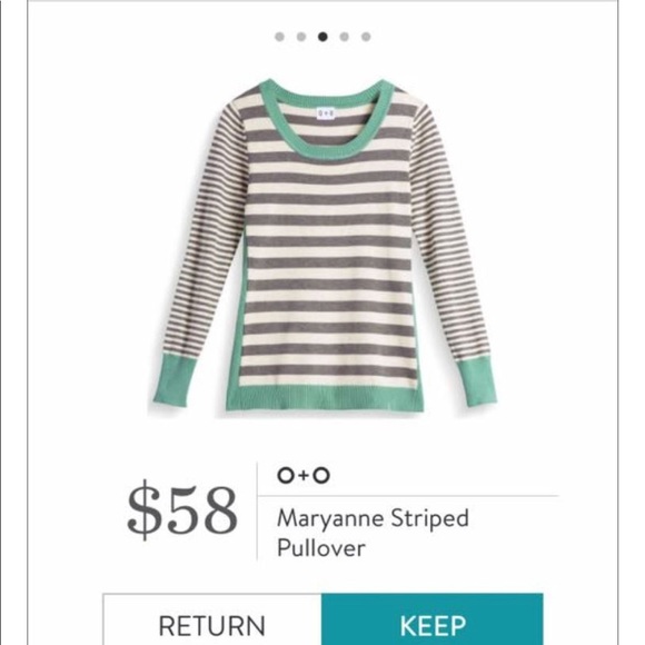 Olive & Oak Sweaters - Olive + Oak Stitch Fix Maryanne Striped Pullover